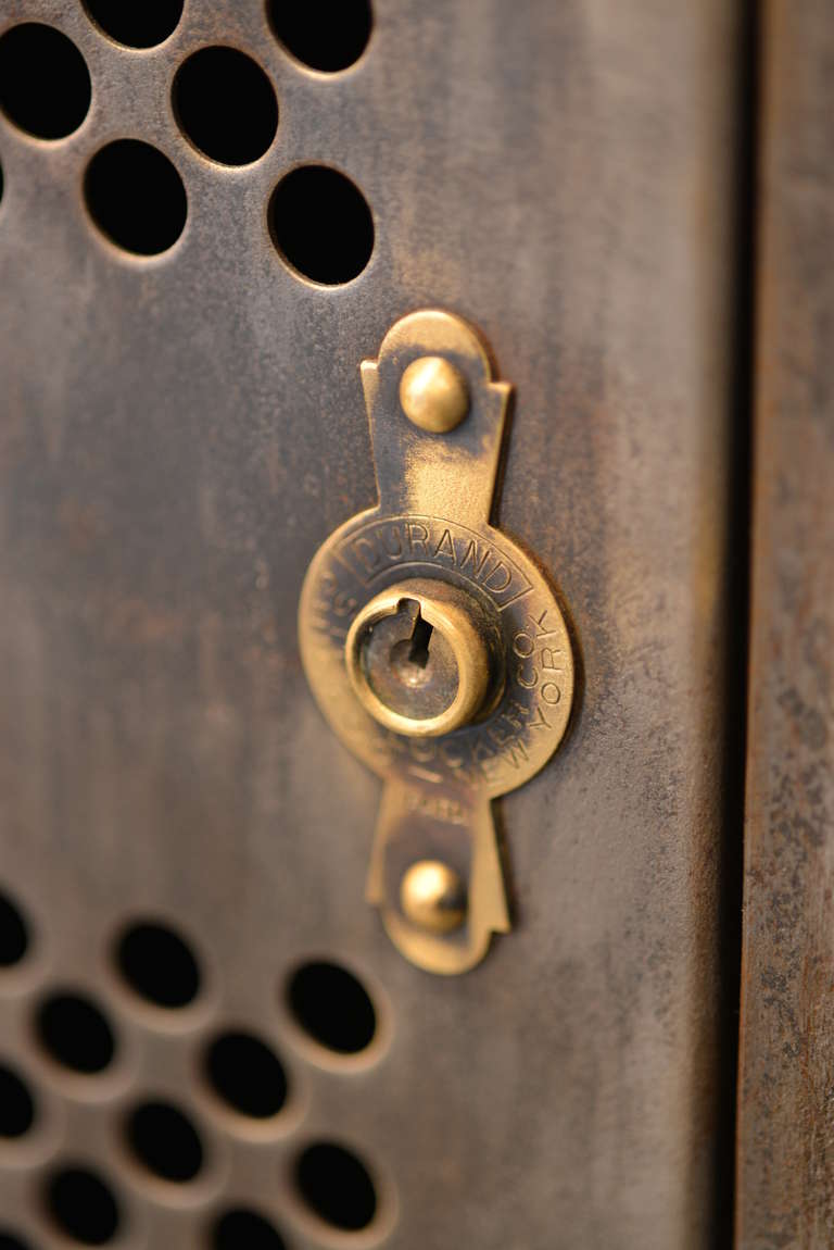 American City of Portland Triple Door Steel Locker Cabinet