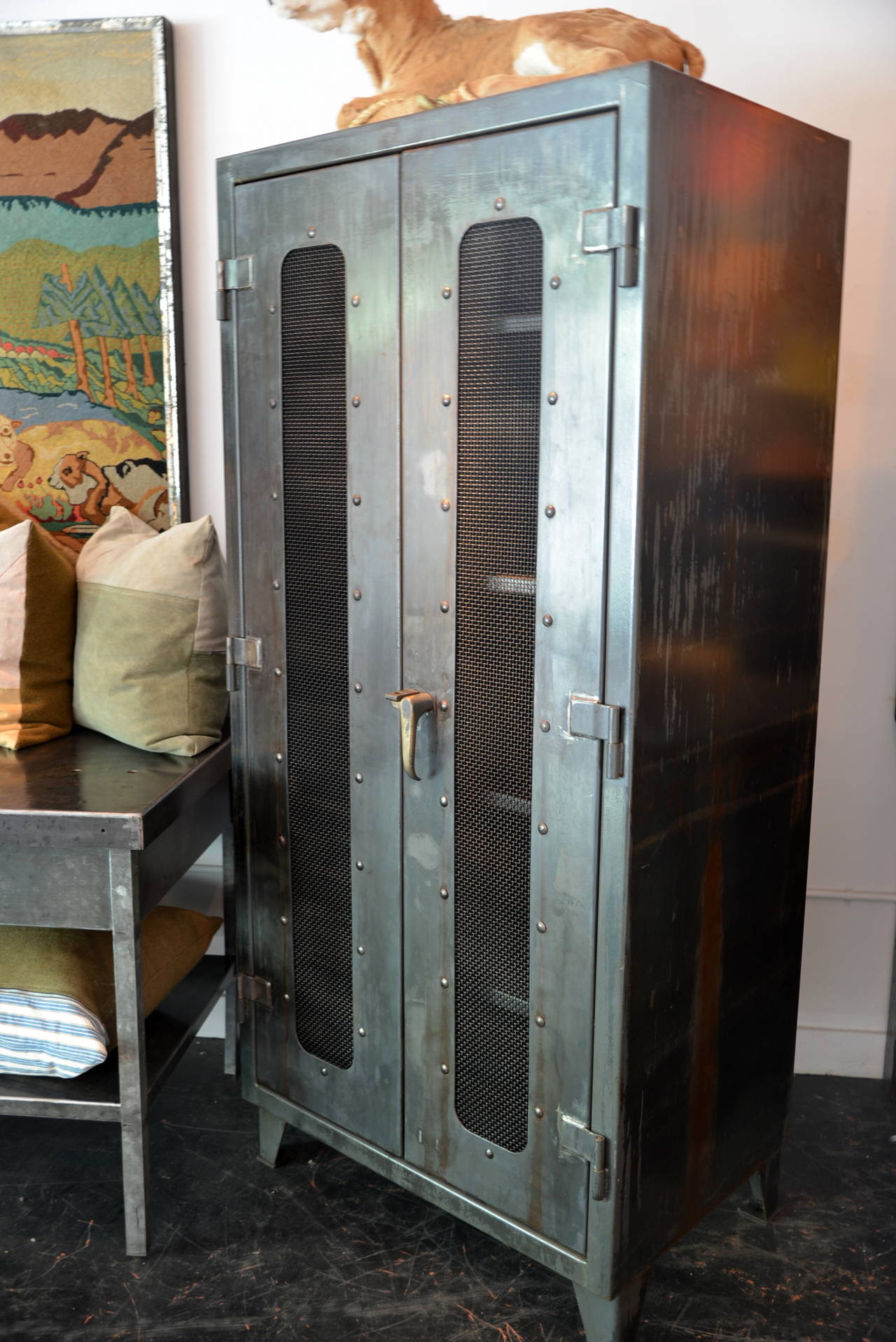 Medium Two-Door Steel Cabinet 2