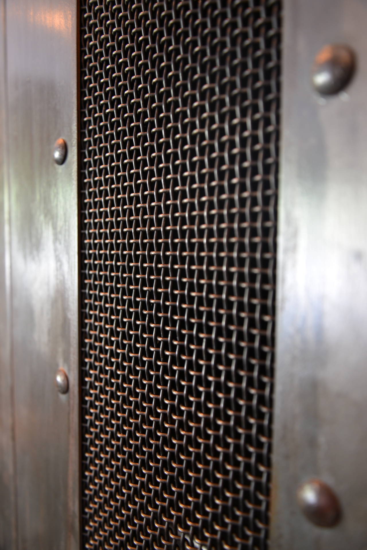 Medium Two-Door Steel Cabinet In Good Condition In Seattle, WA