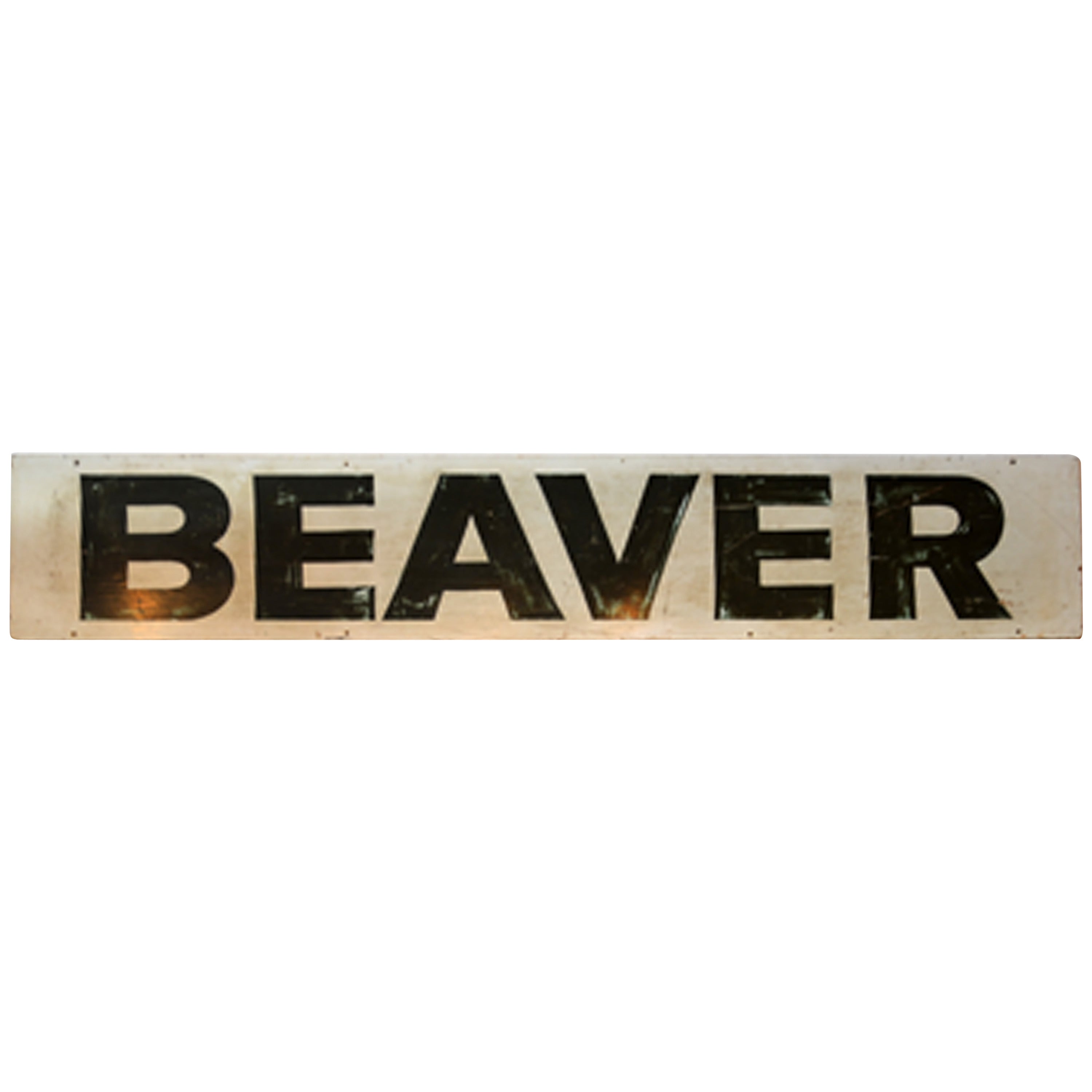 Giant Beaver Sign