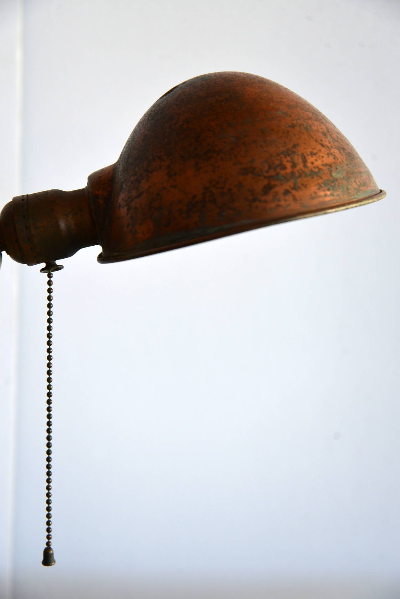 Early 20th Century Vintage Wooden Pool Ball Lamp