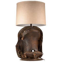 Saddle Table Lamp