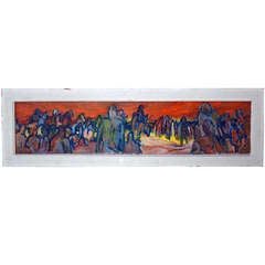 Vivid Abstract Painting