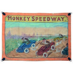 Monkey Speedway Banner