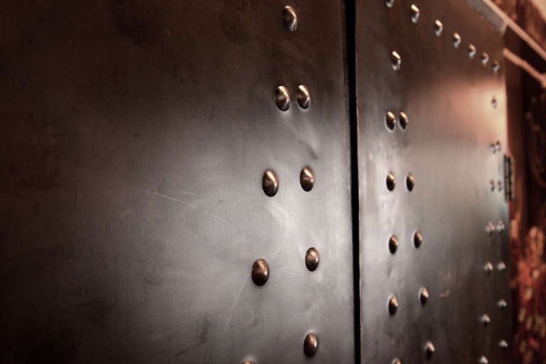 American Steel Cabinet with Textured Doors