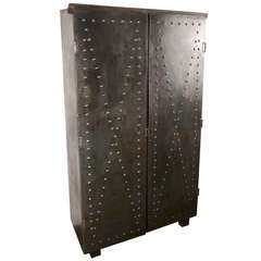 Steel Cabinet with Textured Doors