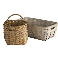 folk art baskets