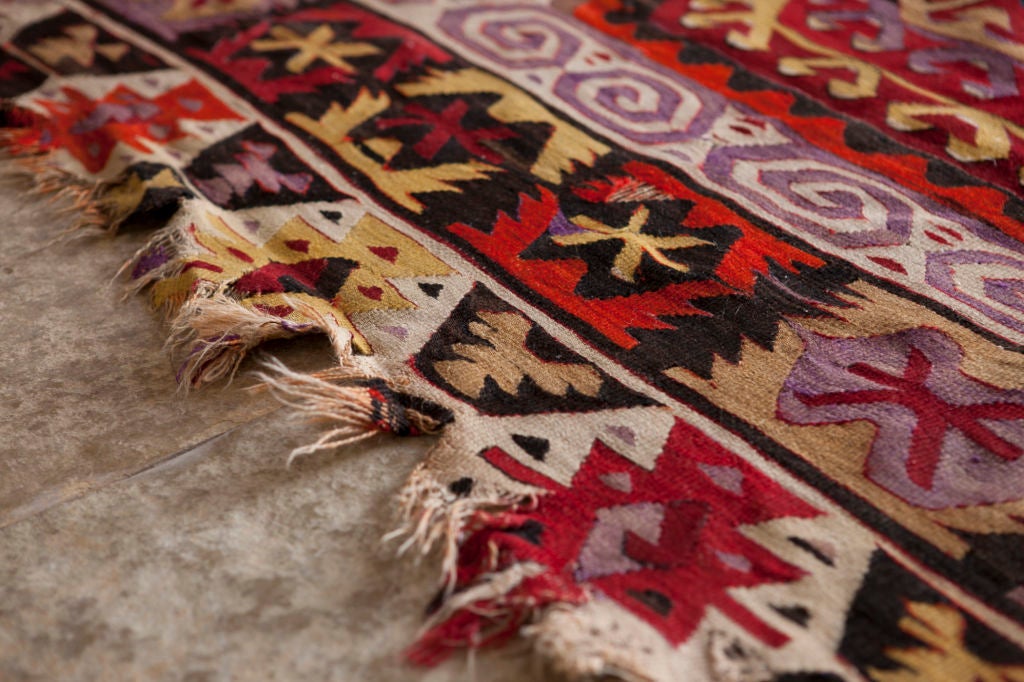 Turkish fabulous antique rug