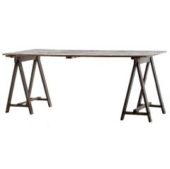 gray vintage table