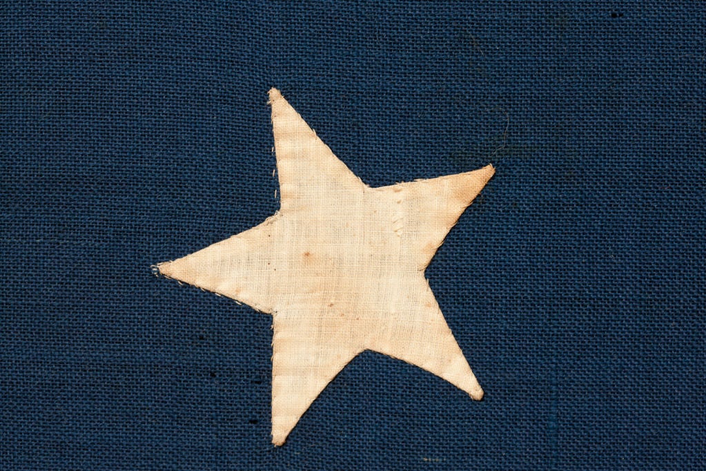 Wool US centennial flag