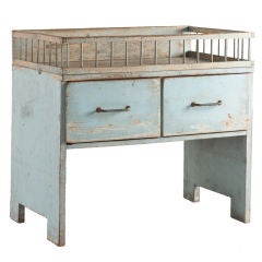 Antique french potting bench