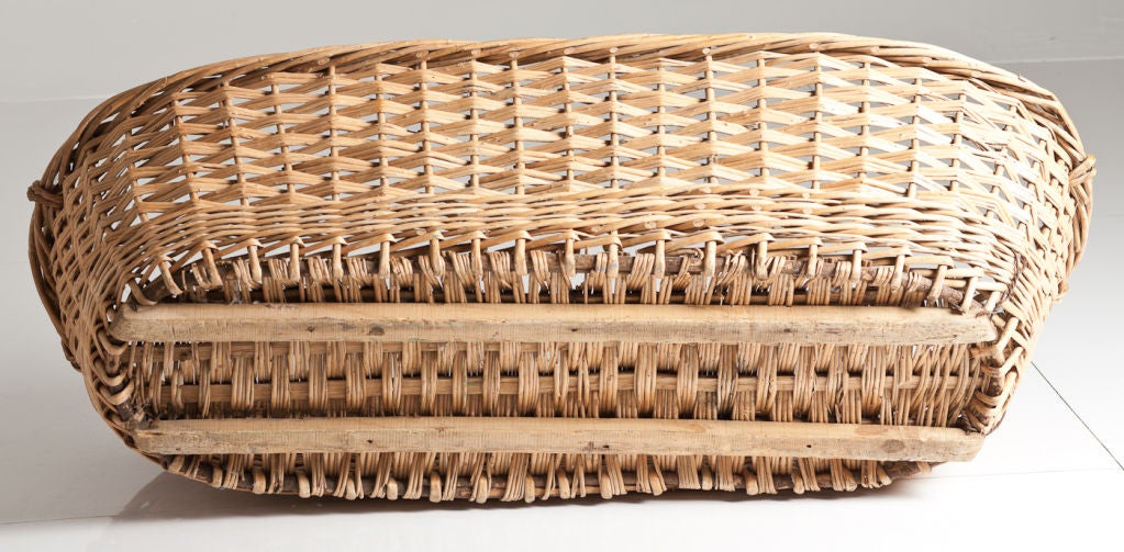 Folk Art the ultimate french basket For Sale