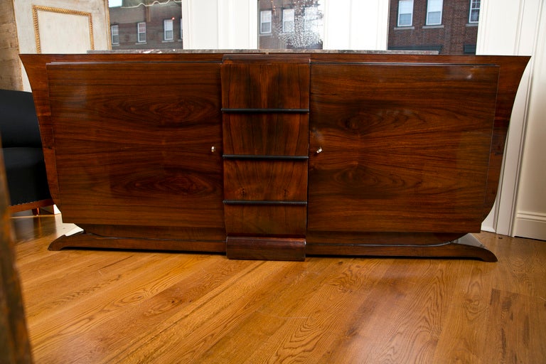 Sycamore Exceptionally elegant Art Deco Sideboard