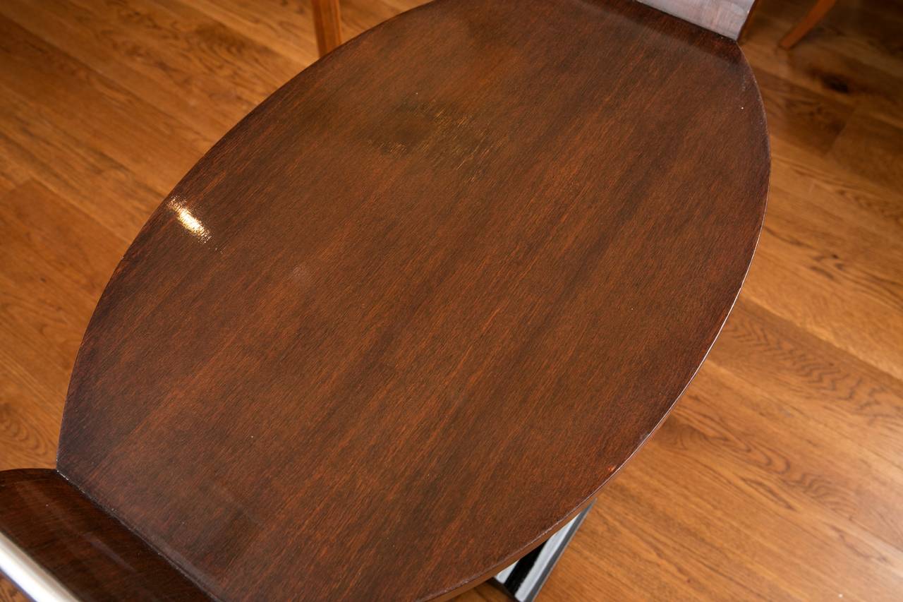 Art Moderne Oval Shaped Table 4