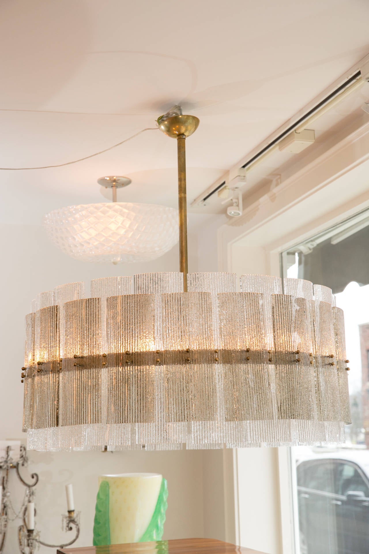 extra large drum chandelier