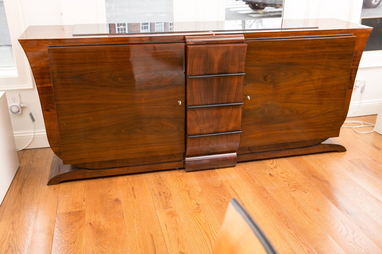 Mid-20th Century Exceptionally Elegant French Art Deco Sideboard