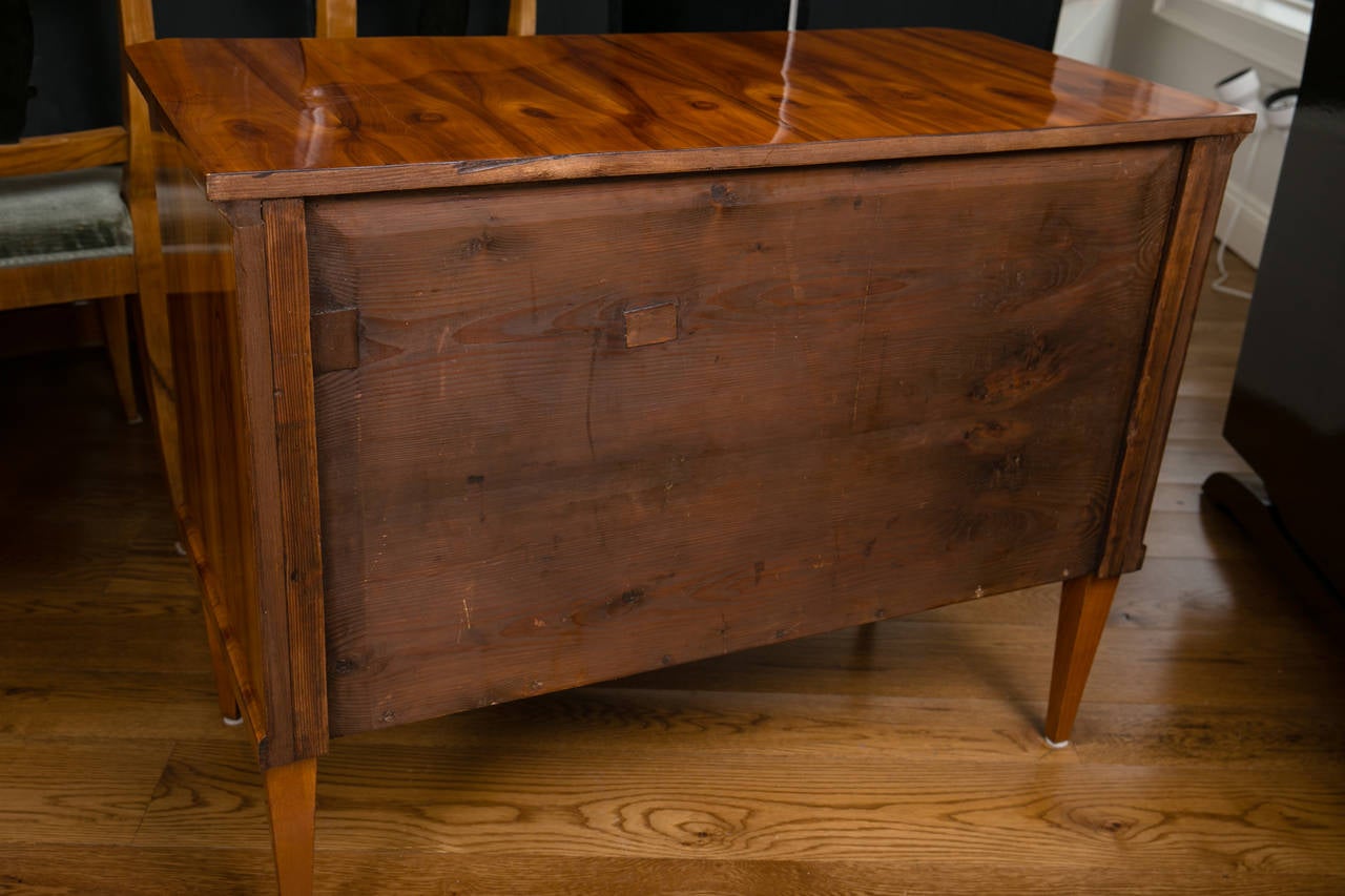 Pair of Fine Biedermeier Chests in fruitwood 5