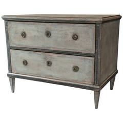 Painted Neoclassic Chest of Drawers
