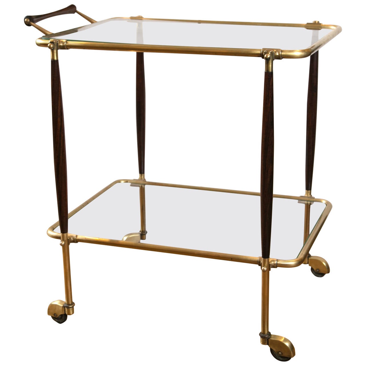 Vintage Italian Bar Cart at 1stDibs