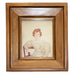 Watercolor Portrait of a Young Lady with a Fascinating Story 9