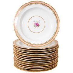 Antique Dishes "Prince of Wales Roses" Pattern