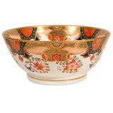 An Early 19th Century Spode Imari Porcelain Punch Bowl