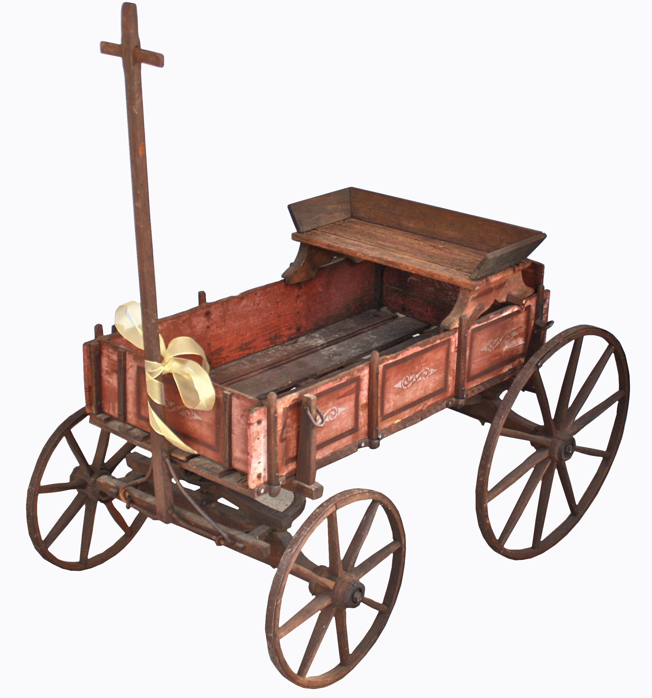 Pennsylvanian Child's Goat Wagon / Bar Cart