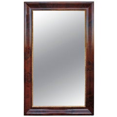 Antique American Transitional Ogee Pier Mirror