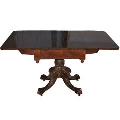 New York Classical Drop-leaf Pedestal Table 8