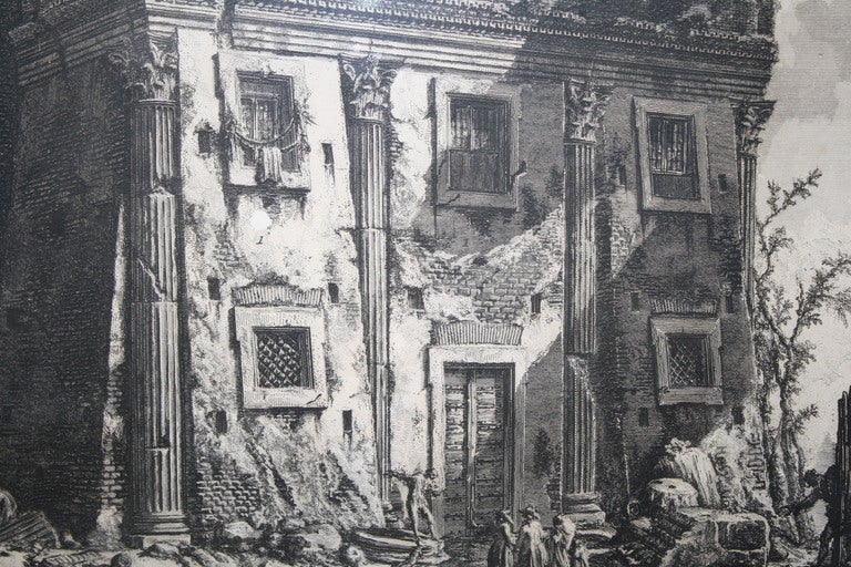Veduta del Tempio di Bacco (after 1758) - Gio. Batt. Piranesi Arch. F. 1