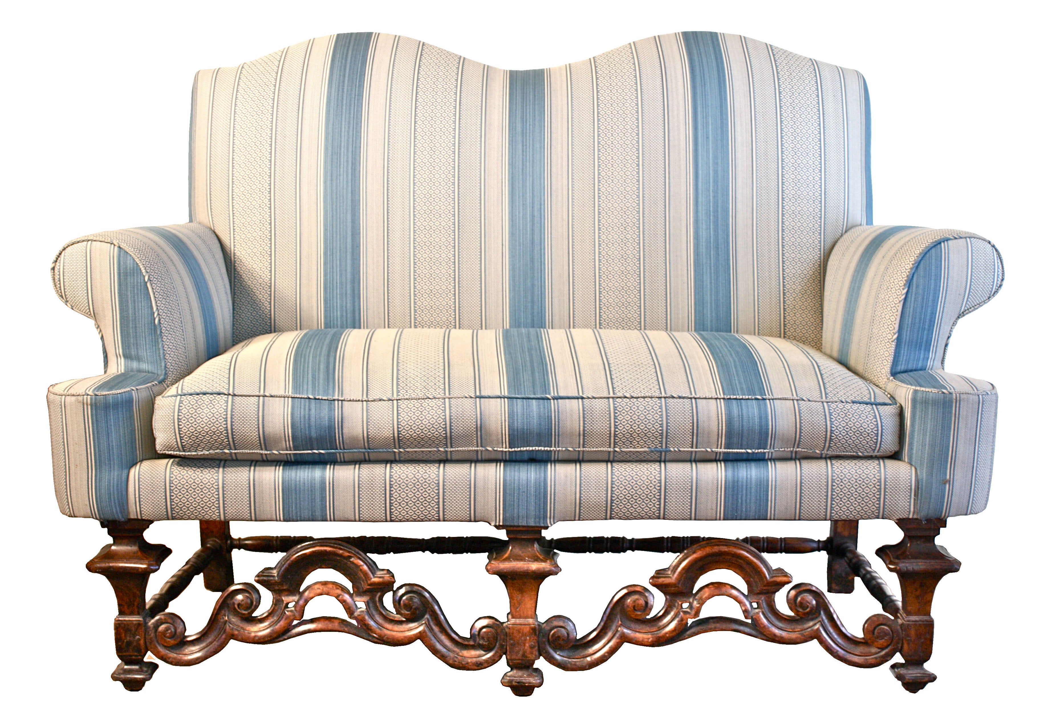 William and Mary Dutch Baroque Settee For Sale