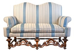 William and Mary Dutch Baroque Settee