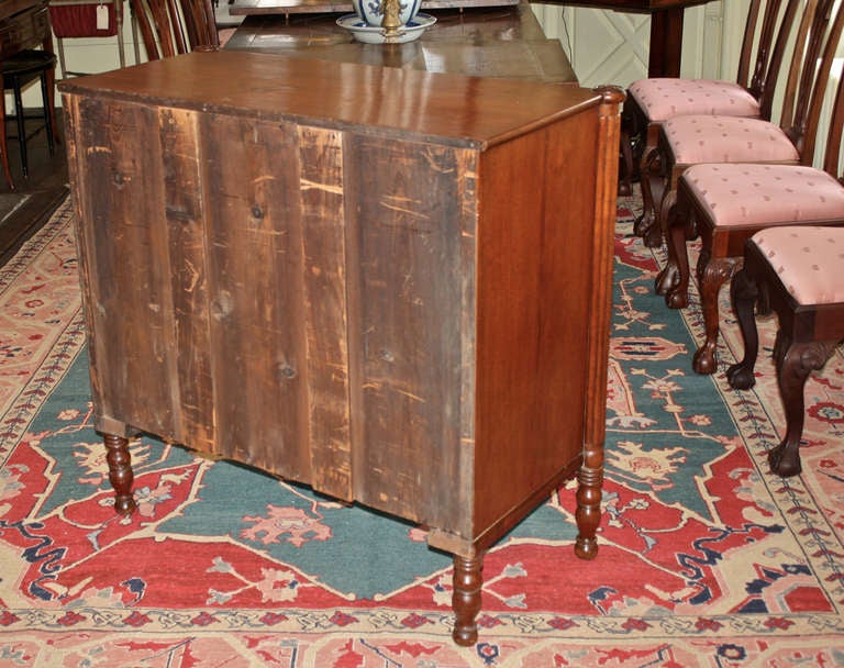 Salem Massachusetts Late Federal Period Chest of Drawers 4