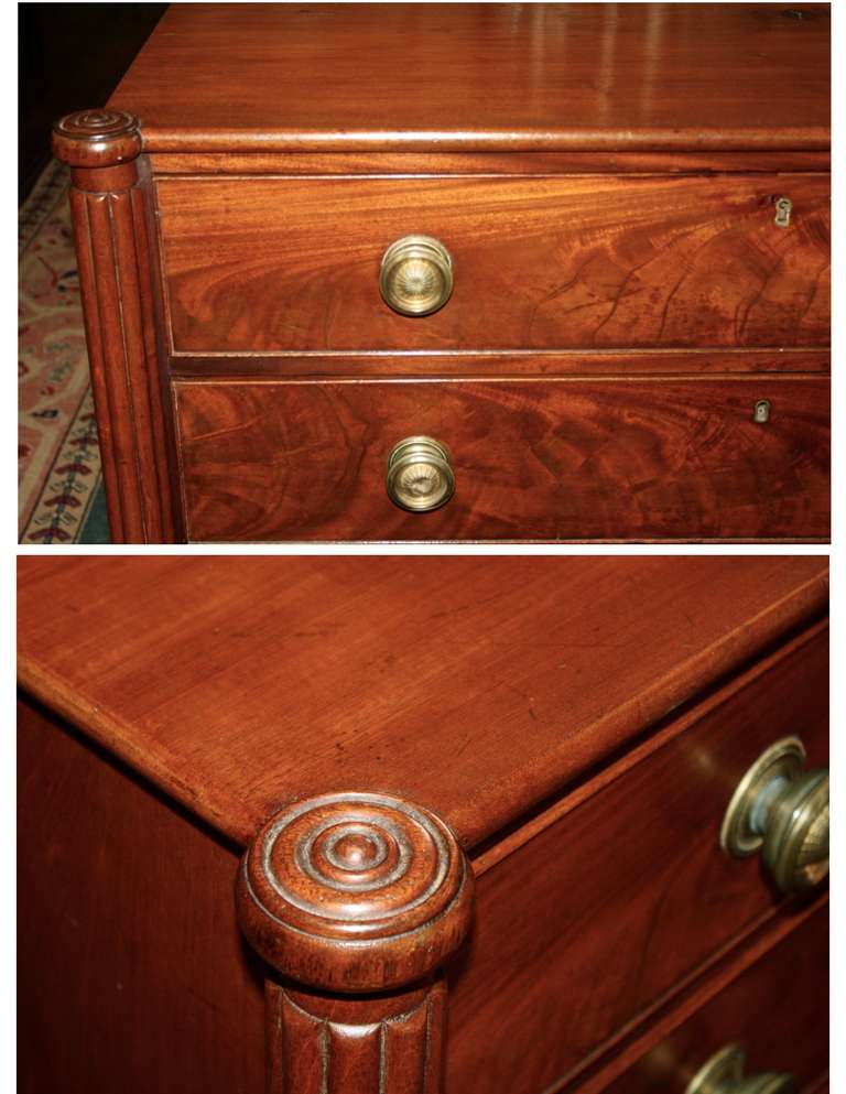 Salem Massachusetts Late Federal Period Chest of Drawers 1