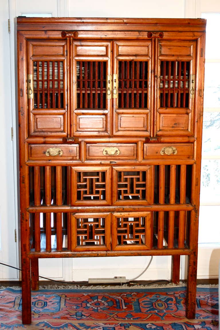 Chinese Export Chinese Culinary Cabinet
