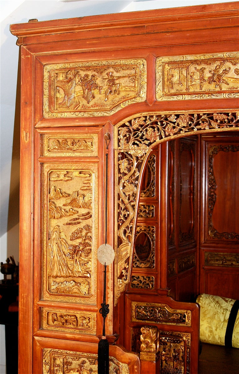 ancient chinese bed chamber