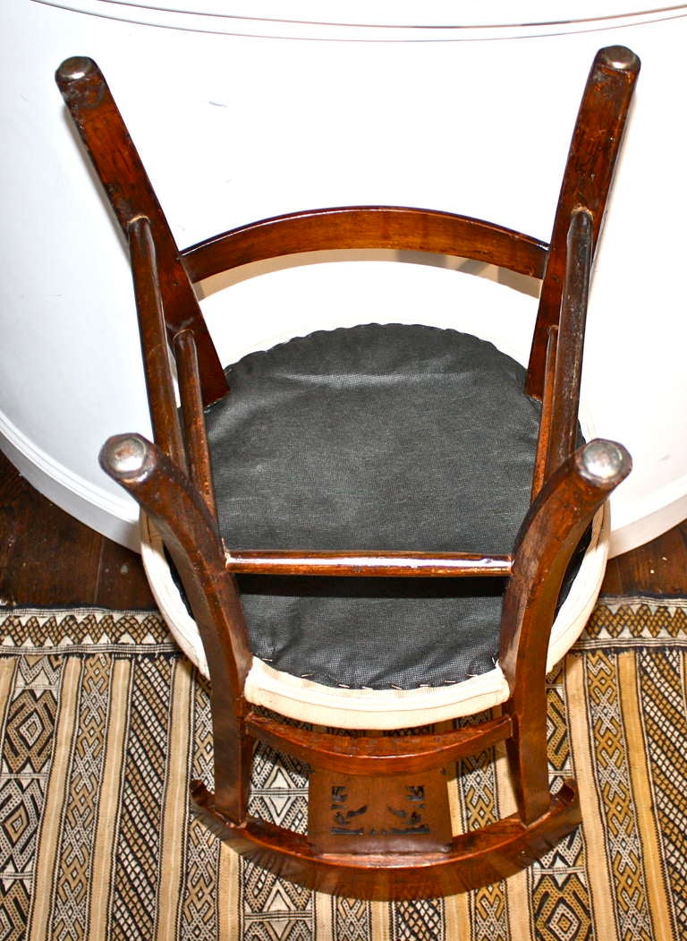 Italian Neoclassical Frumento Side Chair For Sale 5