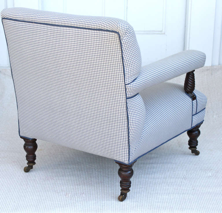 Upholstery George IV Fireside Lounge Chair