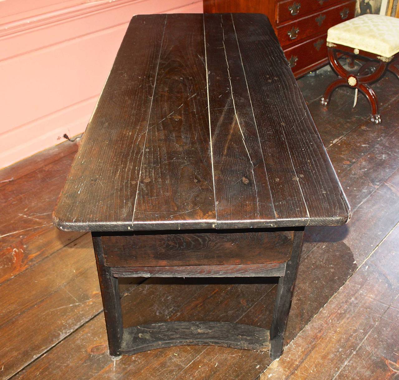 English Early Georgian Refectory Table For Sale