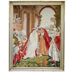 Ottoman Coronation Needlepoint Tapestry
