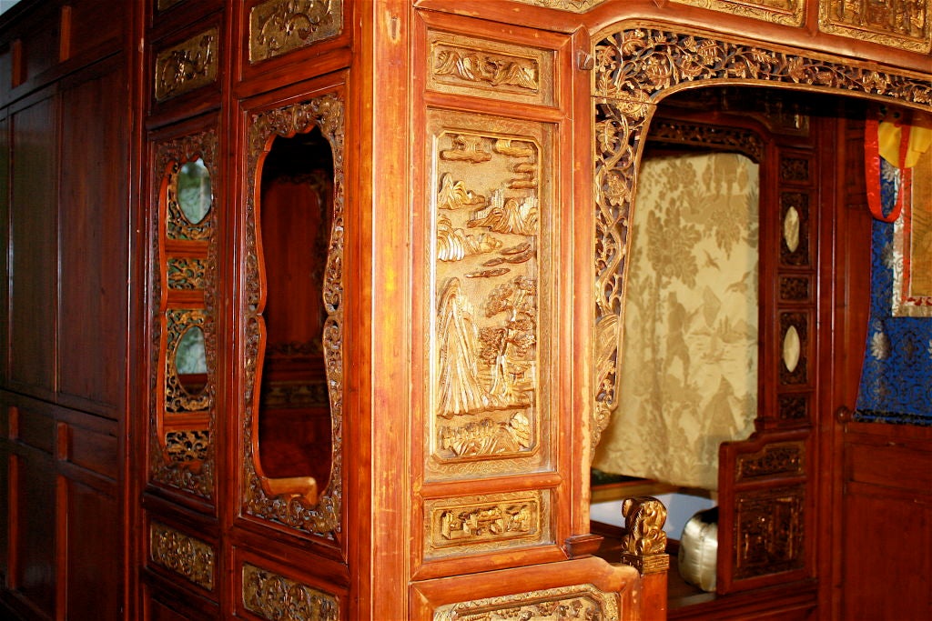 Chinese Lo-han Chamber Bed 3