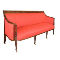 Duncan Phyfe Federal Period Settees RARE COLLECTOR'S PAIR