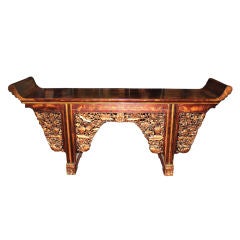 Chinese Qing Dynasty Long Altar Table
