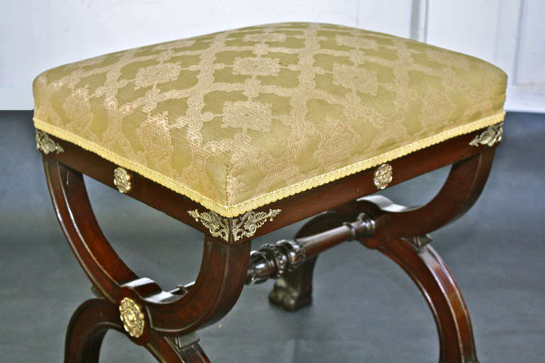 George IV Curule Tabouret In Good Condition In Woodbury, CT