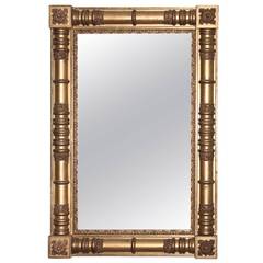 American Classical Giltwood Pier or Overmantle Mirror 3