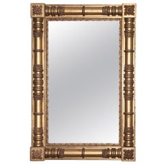 American Classical Giltwood Pier or Overmantle Mirror