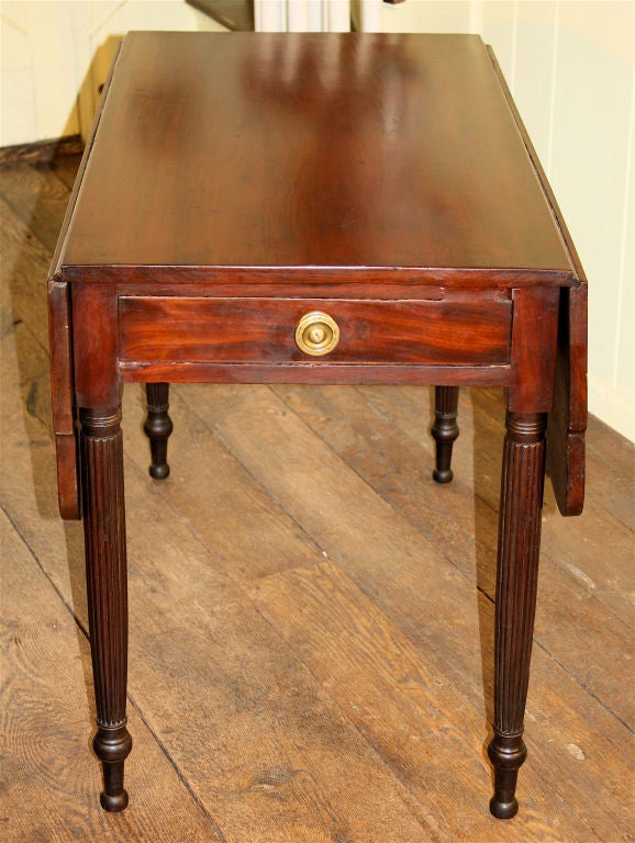 New York Federal Period Oversized Pembroke Table 3