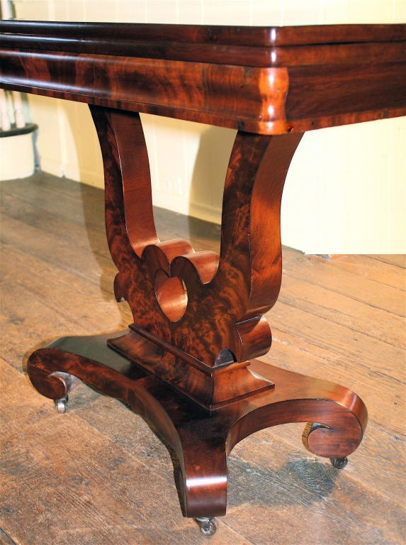 American Classical Fold-over New York Card Table 4