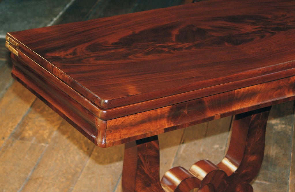 American Classical Fold-over New York Card Table 5