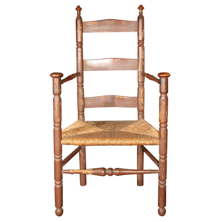 Massachusetts Slat-Back Armchair